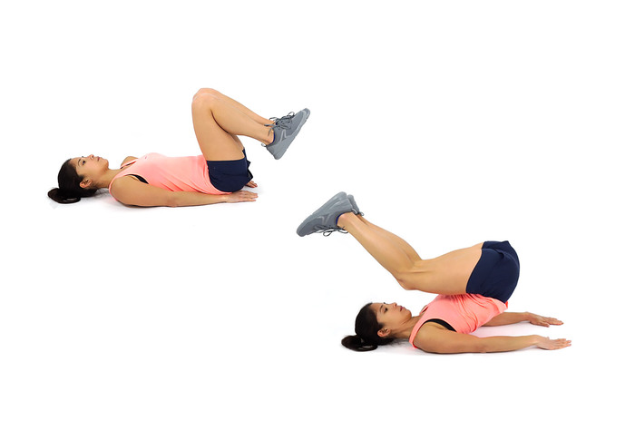 Reverse Crunches 