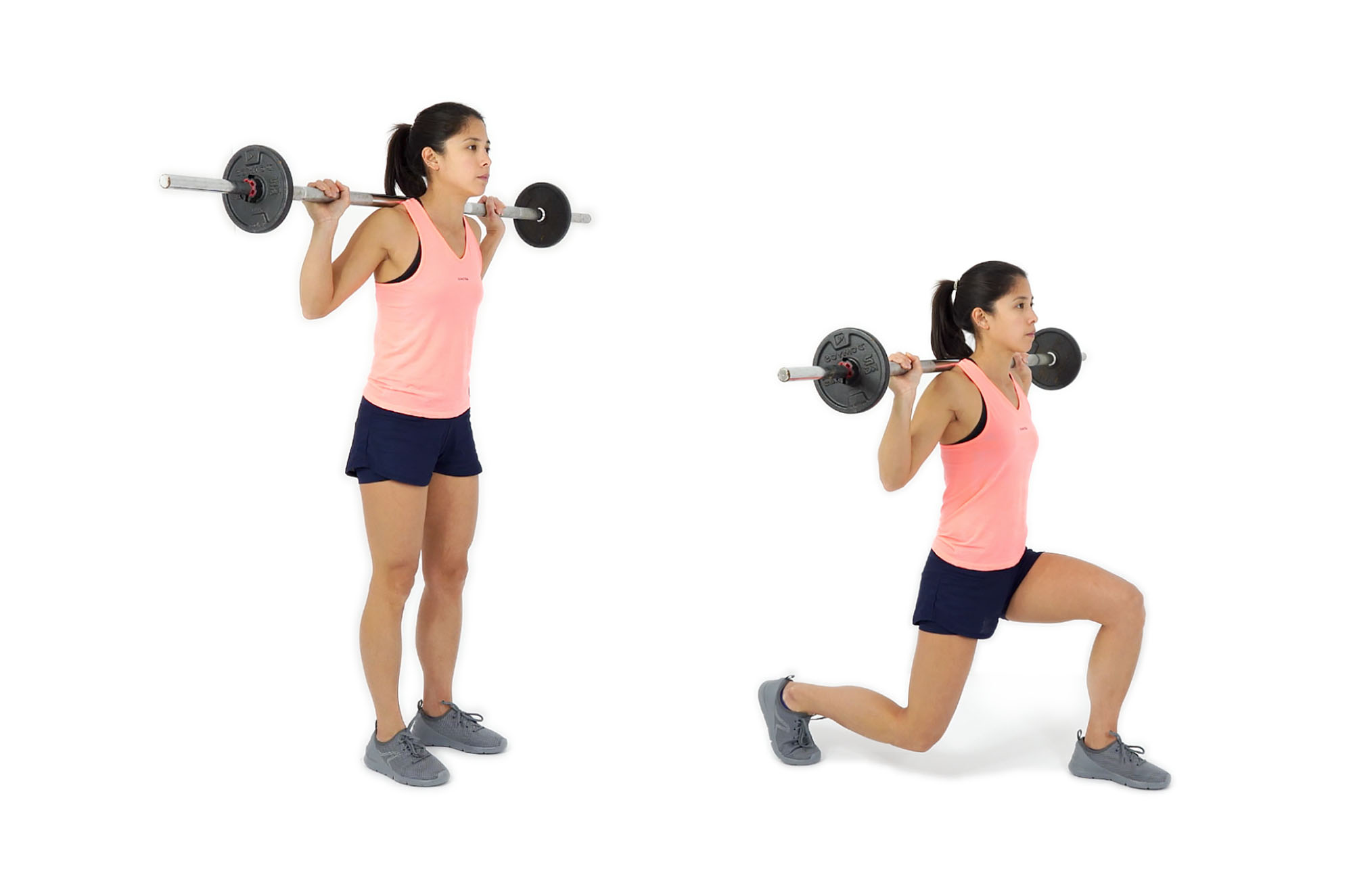 How to do Barbell Lunges | Muscles Worked | Benefits