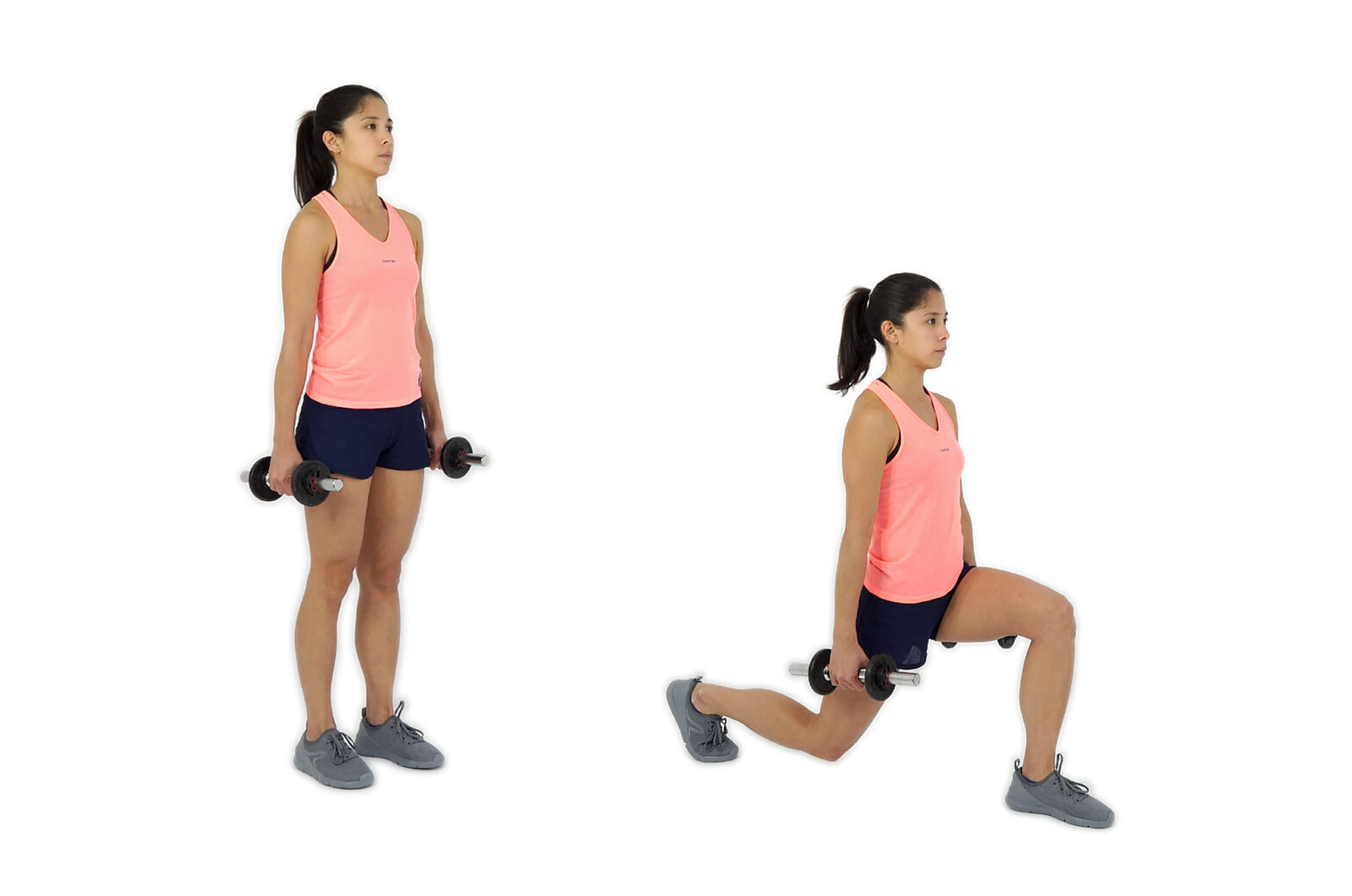 How to do Walking Dumbbell Lunges | Muscles Worked | Benefits
