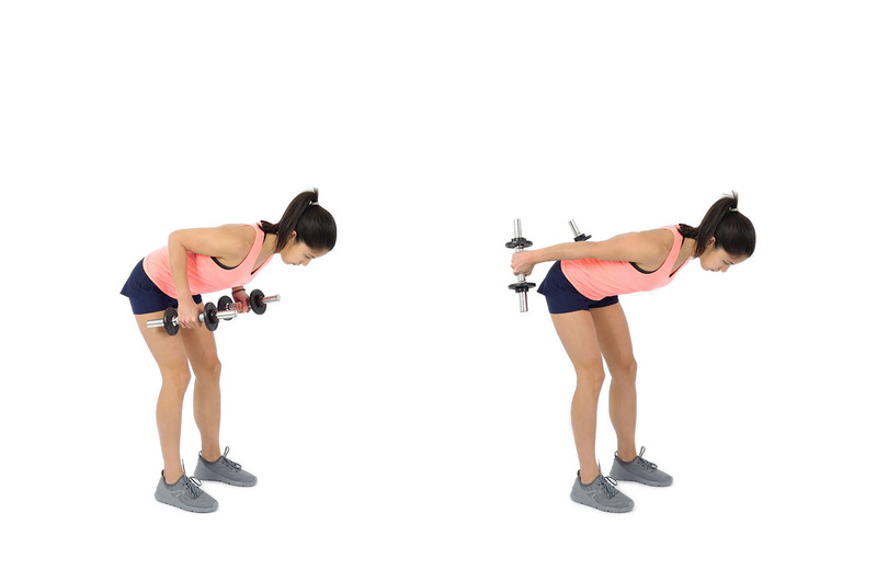 Bent Over Tricep Kickbacks Hit My Macros