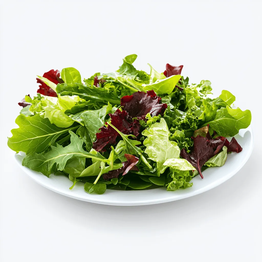 Mixed Salad Leaves Macros