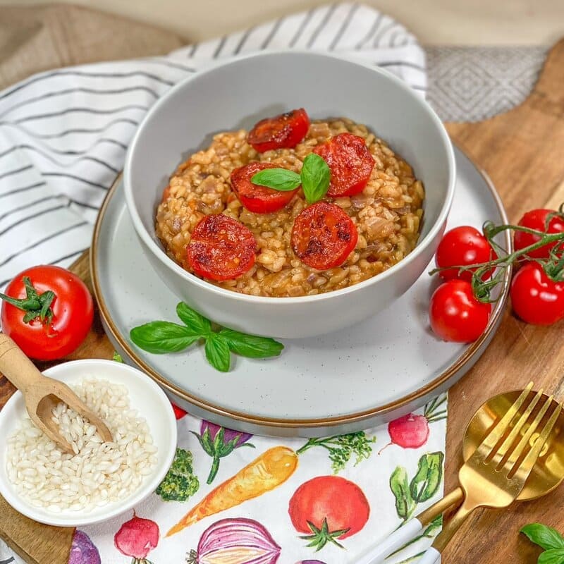 Classic Cheesy Tomato Risotto
