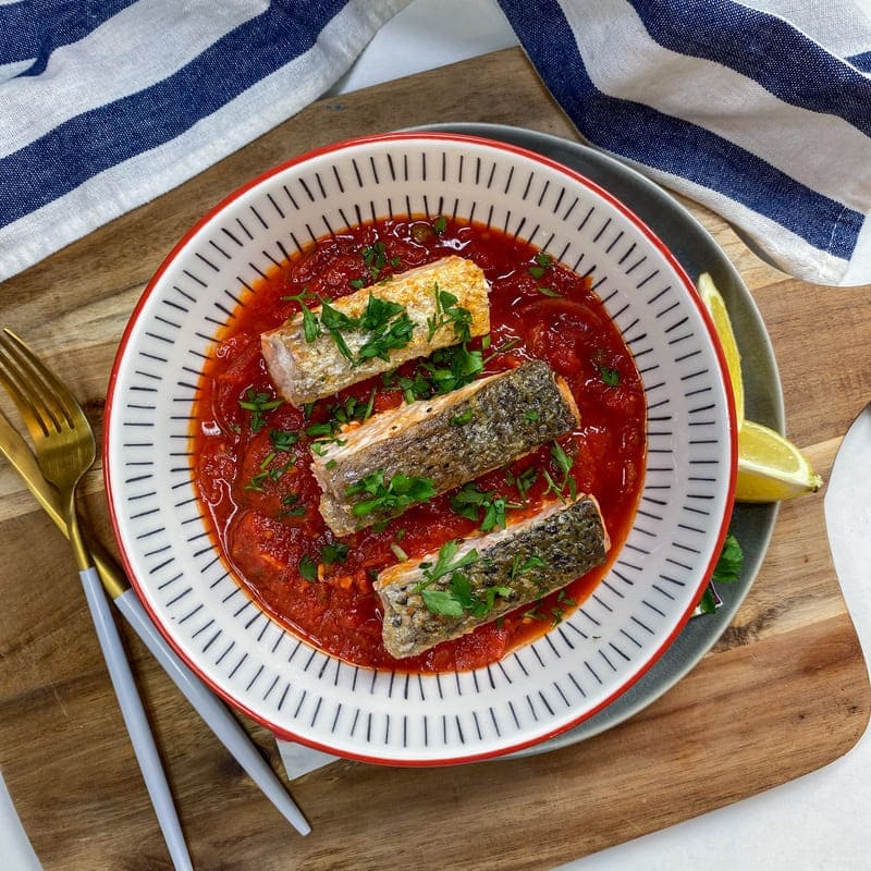 Mediterranean Baked Salmon