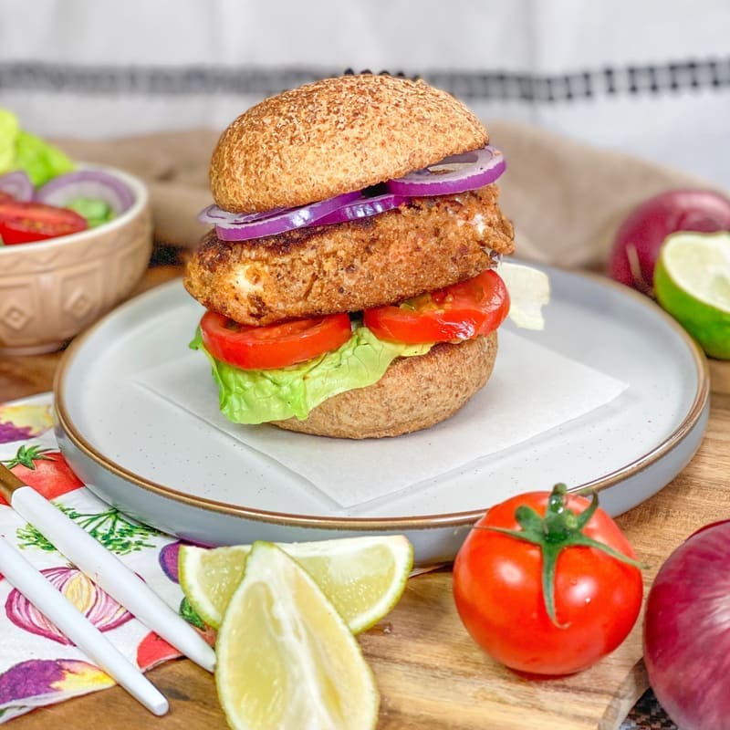 Spicy Crispy Chicken Burger