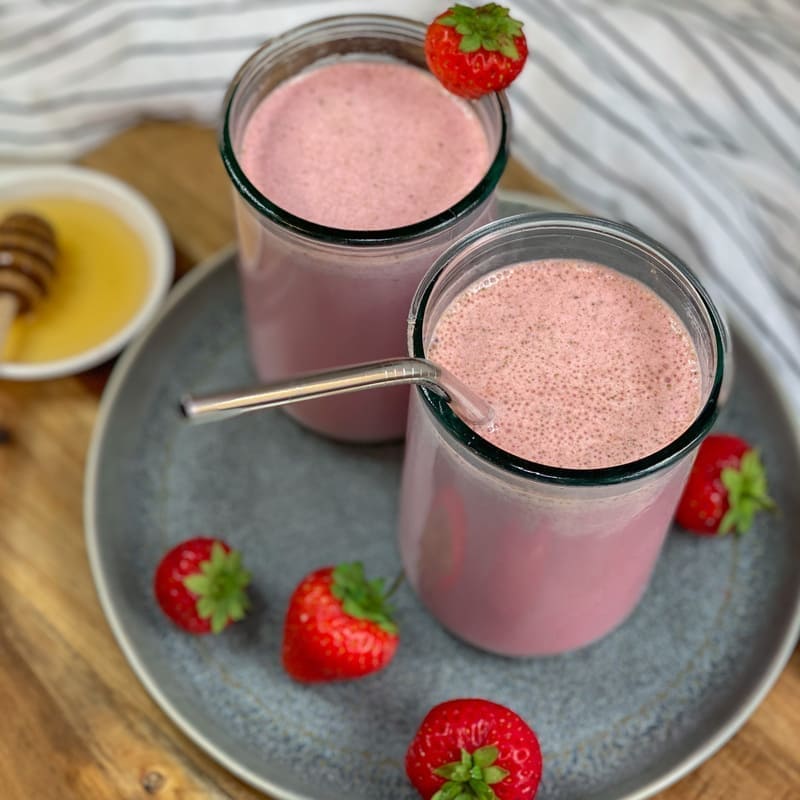 Summery Strawberry Smoothie